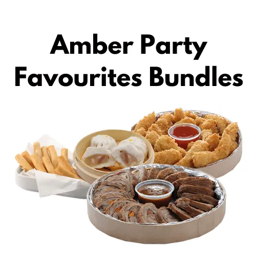 Amber menu - party Favourite Bundles
 